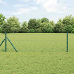 Tvorelės stulpas Žalia 10 x 0,8 m (60 x 60 mm tinklas)