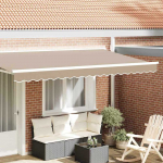 Markizės apdailė Smėlio 380 x 20 cm Drobė