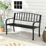 Promotions Sodo suoliukas, 127x59x85.5 cm, Juodas