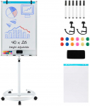 Promotions Magnetinė balta lenta, 100x65 cm, juoda ir balta