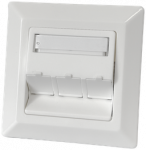 3xRJ45 įleidžiamas adapteris su ALANTEC apsaugos nuo dulkių