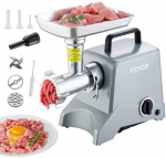 Elektrinė mėsmalė, 2.27 kg talpa, de&scaron;rų kim&scaron;imo aparatas, tvirtas aliuminio korpusas, mėsos apdorojimas namuose, greitas malimas