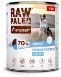 &Scaron;unų Maistas - VetExpert Raw Paleo Cod Light Monoprotein Wet 800g