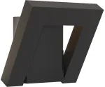 Sieninis &scaron;viestuvas 13W LED sieninis fasado &scaron;viestuvas SIENA, tamsiai pilkas, 3000K, IP54, 4333100