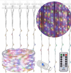 Happy people DU-07 įvairių spalvų 3x3m. ilgio LED girlianda su nuotolinio valdymo pulteliu