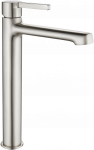 Praustuvo mai&scaron;ytuvas Laveo Alita High su klik-klak, Brushed nickel