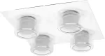 Lubinis &scaron;viestuvas 22W LED pavir&scaron;inis vonios &scaron;viestuvas ORBIS FLAME, baltas, 3000/4000K, IP44