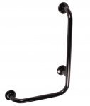 Faneco Kampinis turėklas neįgaliesiems 600x400mm (de&scaron;inė) juodas