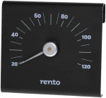 Termometras - RENTO, juodas