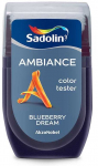 Spalvos testeris SADOLIN AMBIANCE BLUEBERRY DREAM, visi&scaron;kai matiniai, 30 ml