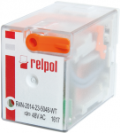 Relpol A00028 Pramoninė relė 4P 48V AC AgNi R4N-2014-23-5048-WT A00028