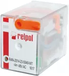 Relpol A00028 Pramoninė relė 4P 48V AC AgNi R4N-2014-23-5048-WT A00028