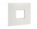 Hager Polo LFF71H1109016 tehaselit.LFF rėmelis sulankstomas 45x45mm, skirtas LFFxxx110, baltas LFF71H1109016