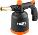 Neo Tools Dujinis degiklis 190 g &scaron;oviniams, pjezoelektrinis uždegimas, 360 laipsnių, darbui bet kokioje padėtyje