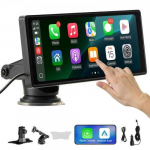 Automagnetola Vevor Automobilinė stereo sistema su CarPlay ir Bluetooth