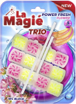 Klozeto gaivikliai Power Fresh La Magie 3x40g Flower Garden