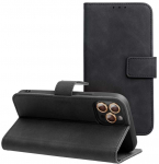 Dėklas su klapką na Xiaomi Redmi NOTE 15 PRO PLUS 5G Tender Book juoda