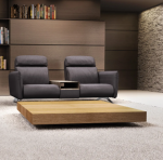 Feniks Meble Sofa KALIA 1,5ELL-PL-1,5ELR FENIKS AUDINYS III GRUPĖ