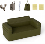 Fotelis Bonideco Select Pripučiama sofa, žalia, 176x84x81 cm, 300 kg