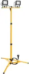 Goobay 57845, Geltona, Juoda, IP65, Aliuminis, Stiklas, Metalas, Plastikas, 100 ms, 2,5 m, Vertikalus