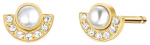 Rosefield Original auksinis-plated earrings with pearl JEMPG-J1291