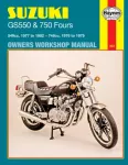 KNYGA John Haynes Suzuki GS550 (77 - 82) & GS750 Fours (76 - 79) Haynes Repair Manual