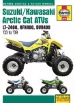 KNYGA Editors of Haynes Manuals Suzuki/Kawasaki Arctic Cat ATVs (03 - 09)