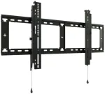 Chief Large FitTM pakreipiamas sieninis laikiklis su ekranu, 109,2 cm (43"), 2,18 m (86"), 90,72 kg, 915 x 450 mm, -12 - 0&deg;, juodas