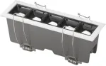 19W LED įleidžiamas &scaron;viestuvas SINKRO, baltas, CCT