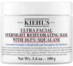 Kiehl's Since 1851 Ultra Facial naktinė drėkinamoji veido kaukė su 10,5 % skvalano, dydis: 7,1 oz, nėra