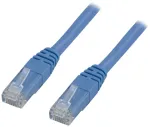 Deltaco TP-62B, 2 m, Cat6, U/UTP (UTP), RJ-45, RJ-45, Mėlynas