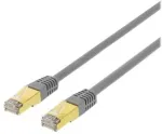 Deltaco STP-715, 15 m, Cat7, S/FTP (S-STP), RJ-45, RJ-45, Pilka
