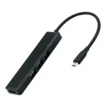 &Scaron;akotuvas Stotelė / replikatorius Secomp Standartinė USB tipo C dokų stotelė, HDMI 4K30, 1x USB 3.0 tipo A, 2x USB 2.0 tipo A, 1x USB tipo C PD (Power Delivery)