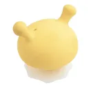 MOMBELLA TEETHER SOOTHING MSHROOM krūtų forma dantims geltona