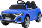 Vaiki&scaron;kas Audi SQ8 mėlynas elektromobilis 12V