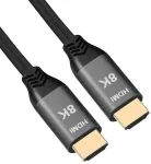 Xiwai Hdmi 2.1 kabelis ultra hd uhd 8k 60hz 4k 120hz kabelis 48gb su audio ir ethernet hdmi kabeliu 1m-5m (5.0m)