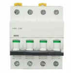 Macoring Automatinis Mcb 4p žemos įtampos jungiklis, skirtas montuoti ant Din bėgelio Ac