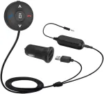 Besign Bk03 Bluetooth 5.0 laisvų rankų įranga, bluetooth imtuvas automobilio garsiakalbių sistemai su 3,5 mm lizdu