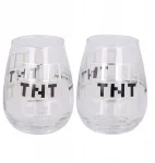 Stor Minecraft Tnt Creeper stiklinių rinkinys, 2 vnt., 510 ml