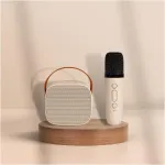 Kompiuterio kolonėlės Livoo belaidis mini karaoke, suderinamas su bluetooth&reg; Tec618 - 5w, baterijos veikimo trukmė 4 valandos, 3 balso funkcijos, veikimo nuotolis 10 m