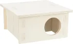Trixie 61231 rū&scaron;iai tinkamas namelis smulkiems gyvūnams be spaustukų ir vinių dideliems žiurkėnams ir degu, su dviem kameromis, 2 kameros, 25 x 12 x 25 cm