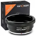 Objektyvas Adapteris Pentacon Psix Kiev 60 - Nikon Ai K&f Concept, kokybė svarbi!