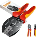 Baurix&reg; replės Mc4 jungtims 2.5-6mm&sup2; - tinkamam Pv saulės kabelio įrengimui - elektriko įrankis profesionalams ir "pasidaryk pats" entuziastams - Magec