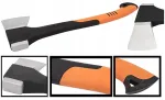 Grandininis pjūklas Skaldymo kirvis malkoms skaldyti 2200g 720mm stiklo pluo&scaron;tas