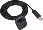 Vbestlife usb įkrovimo laidas, 1.5m belaidžio žaidimų valdiklio greito įkrovimo laidas, skirtas 360 (juodas)