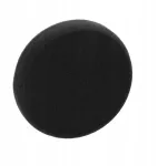 Juodas poliravimo diskas 150 mm su Velcro 125 mm mink&scaron;tas apdailos padas