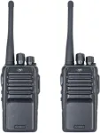 2 ne&scaron;iojamų radijo stotelių rinkinys PNI PMR R15 0.5W, 16 programuojamų kanalų, 16 PMR ir 50 CTCSS bei 104 DCS tonų, ASQ, TOT, monitorius, programuojama, 1200mAh baterija