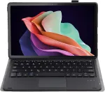 Yunseity dėklas su klaviatūra, skirtas tab p11 2nd generation, pad plus 2023, magnetinė nuimama belaidė klaviatūra su plonu stovu (juodas)