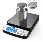 Skaitmeninės pa&scaron;to svarstyklės iki 50 kg, tikslios, su Lcd ekranu