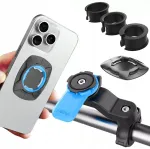 Dviračio telefono laikiklis, tvirtinamas ant vairo, motorolerio, keturračio, Gear Lock Mtb